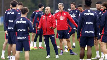 Gilsanz analizó el próximo partido del Deportivo en Tenerife.