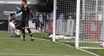 Secuencia del  gol de Vinicius que supuso el 1-1 en el partido.