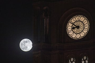 April's pink supermoon in glorious pictures