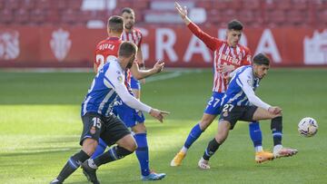 Sporting 1 - Espanyol 1: resumen, goles y resultado del partido