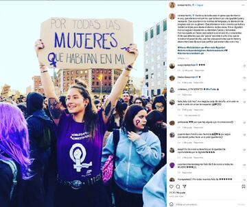 Así celebran los famosos el Día de la Mujer