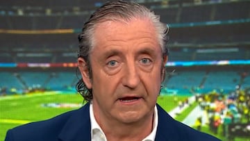 ‘Dardo’ de Pedrerol a Tebas tras el partido de NFL en el Bernabéu