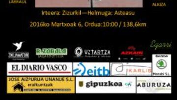 Cartel de la Aiztondo 2016.