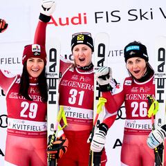 Triplete austríaco en el Supergigante de Kvitfjell