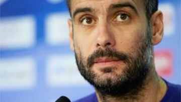 Guardiola: "Tiene mérito competir con el Madrid"
