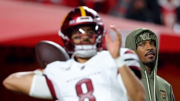 The Washington Commanders sorely missed their starting quarterback on Monday night. Head coach Dan Quinn provided an update on his injury status.