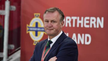 El entrenador de Irlanda del Norte, Michael O'Neill, detenido por conducir borracho.