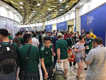 México vs. Suecia: El ambiente y color previo al partido