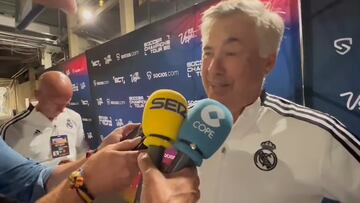 Ancelotti desvela el original nombre con el que llama a Casemiro, Modric y Kroos