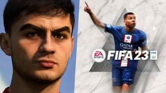 Pedri luce la camiseta de España como nuevo embajador de FIFA 23; así ha mejorado su rostro