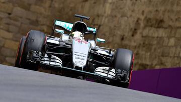 Hamilton: Mercedes driver fastest in Baku practice