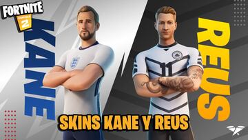 Fortnite: Kane y Reus tendrán skins de la Serie de Ídolos