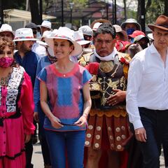 Semana Santa 2022: Así vivió Claudia Sheinbaum el Viacrucis en Iztapalapa