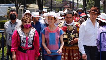 Semana Santa 2022: Así vivió Claudia Sheinbaum el Viacrucis en Iztapalapa