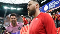 Travis Kelce defiende a Messi de su hermano Jason por jugar en la MLS