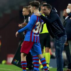 Xavi: "Gavi emociona; que no frene, no tiene techo"