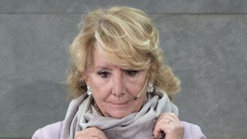 Esperanza Aguirre, a escena: "Hay muchos chiquilicuatres en el PP, uno ya ha dimitido..."