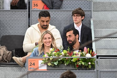 Álvaro Arbeloa y Carlota Ruiz.