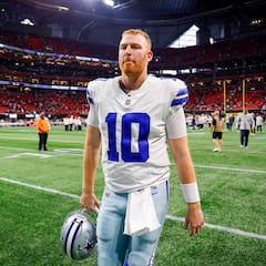 Who is Cooper Rush, the Cowboys starting QB against the Eagles on week 10? Career stats, salary, contract...