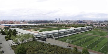 La parte central de dicha pista acogerá un campo de fútbol 11 de medidas reglamentarias que será divisible en dos campos de fútbol 7.