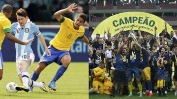 Rômulo, de azote de Messi a ganar la cuarta división brasileña