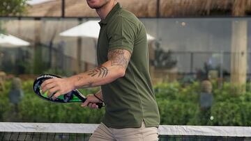 Polo de manga corta verde para hombre en Amazon