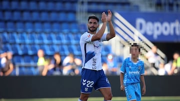 Mellot, en su último partido en el Heliodoro Rodríguez López.