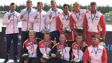 El K4 500 se encamina a Tokio 2020 con una medalla de plata