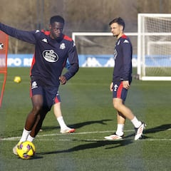 Mfulu, listo para volver y Barcia es duda en el Deportivo