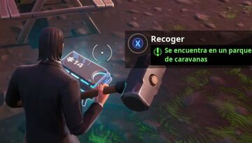 Fortnite Battle Royale - Desafíos de Fortbyte: ¿Cómo conseguir el Fortbyte #14?