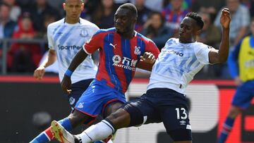 Yerry Mina, defensor del Everton de Inglaterra.