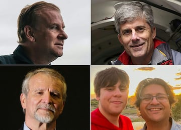 The five people aboard the Titan submersible