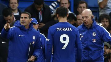 Chelsea sufre con la lesión de Morata: seis semanas de baja