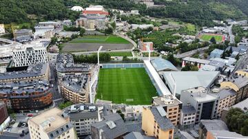 El Estadi Nacional se viste de gala para su estreno