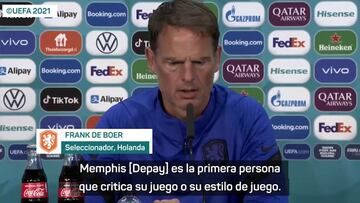 De Boer: "El fichaje de Depay por el Barça es una alivio"