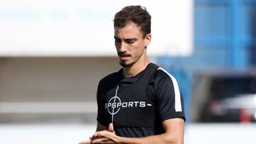 ENTRENAMIENTO DEL MALAGA -MIKEL VILLANUEVA