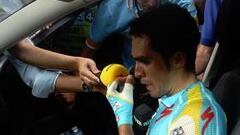 Contador: "He dado un golpe psicológico a Andy en Mende"