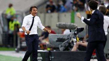 Conte: "Es difícil enfadarse después de un partido como este"