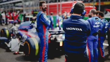 Red Bull espera que Honda est¨¦ a 13 CV de Ferrari y Mercedes