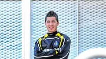 Albín, ayer en Getafe.