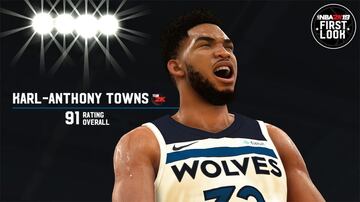 Karl-Anthony Towns, 91 de puntuación.