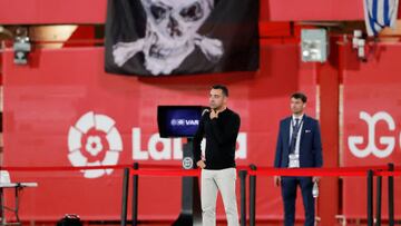 El primer r¨¦cord de Xavi