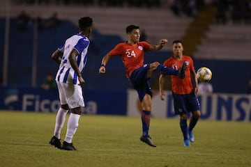 Las mejores imágenes del amistoso entre Honduras y Chile