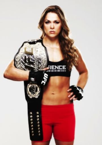 14. Ronda Rousey (lucha)