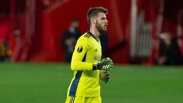 David De Gea, con el Manchester United.
