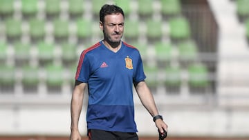 Santi Denia: "Abel Ruiz estar¨¢ contra Portugal"