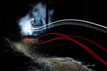 This image is free for editorial purposes only when used in relation to Red Bull Illume. Please always add the photographer credit: ? Name of photographer / Red Bull Illume Photographer: Daniel Bernst?l, Athlete: Daniel Swanbeck, Location: K?llviken, Sweden // Red Bull Illume 2023 // SI202310091267 // Usage for editorial use only //