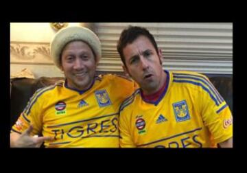 Adam Sandler, cómico estadounidense se unió a la euforia por los Tigres