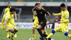 El Roma se atasca ante el Chievo y se aleja del liderato; Moreno no juega