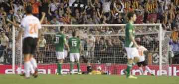 Valencia-St. Gallen. Fede marca el 2-0.